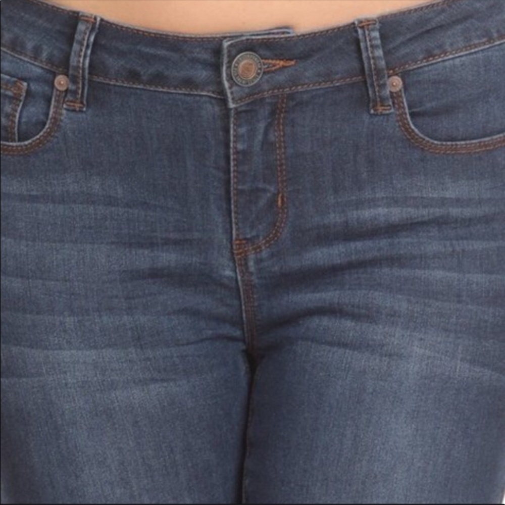 NEW! ENGEAN MOTO SKINNY JEANS  IN SIZE 5, 9, 13 - Picture 4 of 5